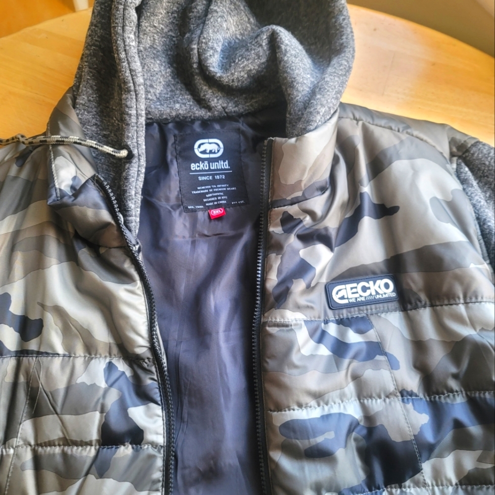 Marc Ecko Camouflage Lightweight Jacket